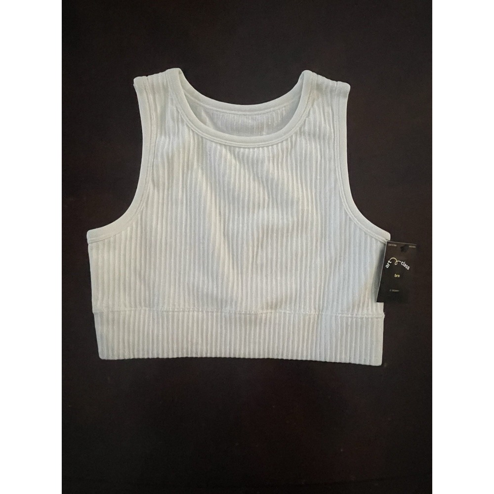 Art Class Girls Bra White Size L (10/12) New with Tags